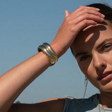 Load image into Gallery viewer, Frankie Double Cuff Bracelet