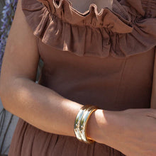 Load image into Gallery viewer, Frankie Double Cuff Bracelet