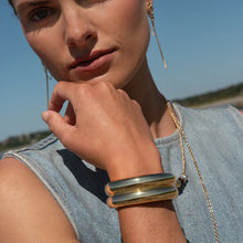 Load image into Gallery viewer, Frankie Double Cuff Bracelet