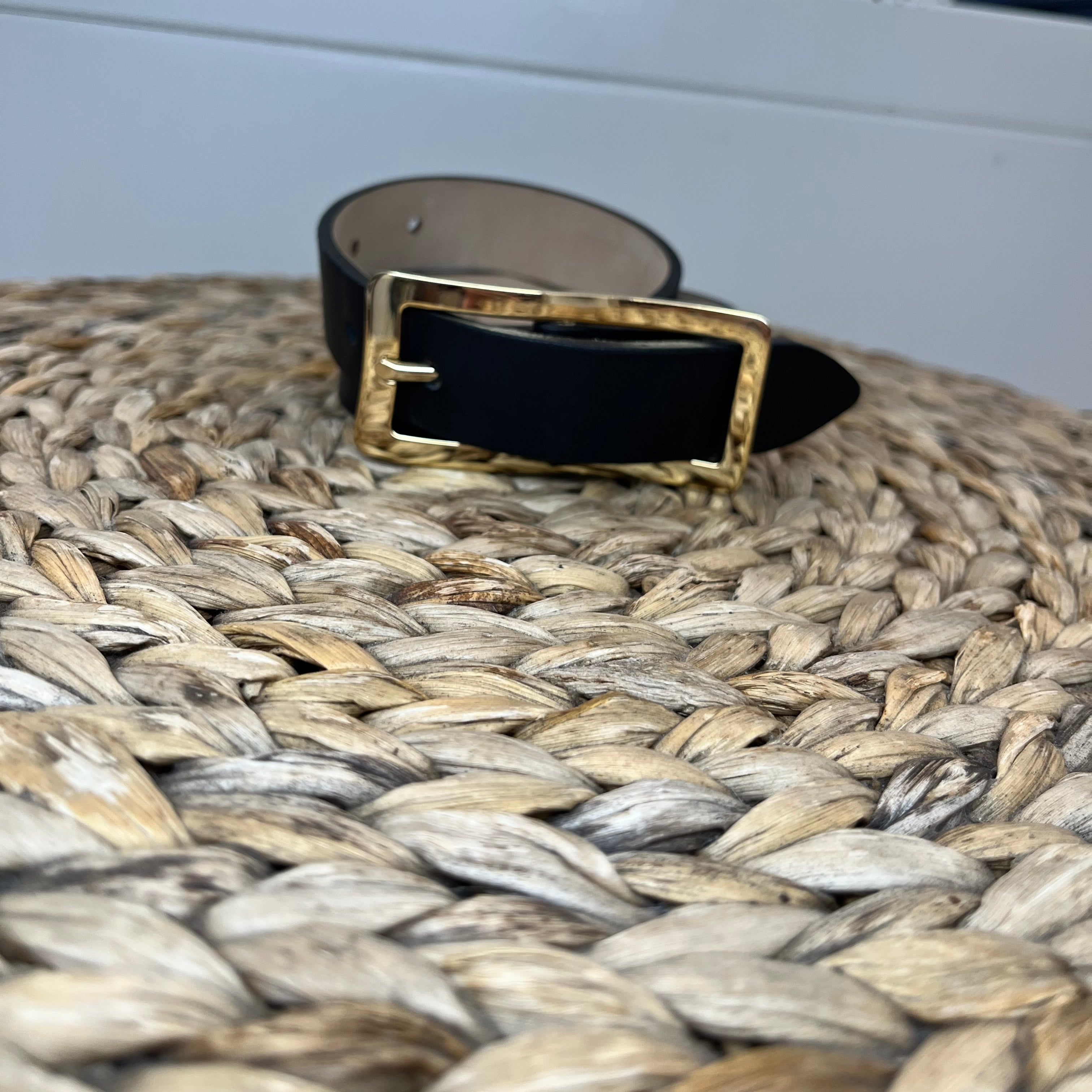 Square Gold Belt