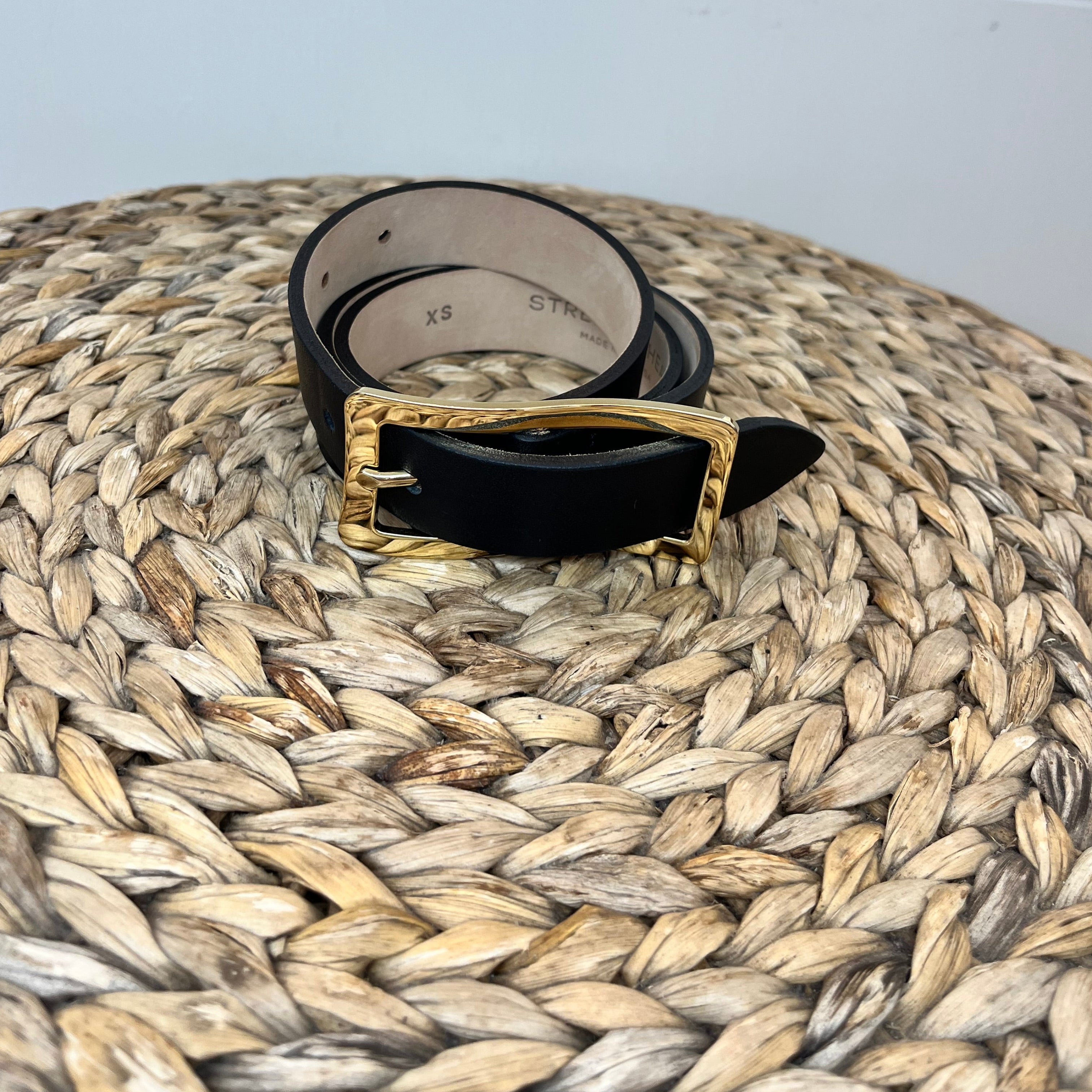 Square Gold Belt