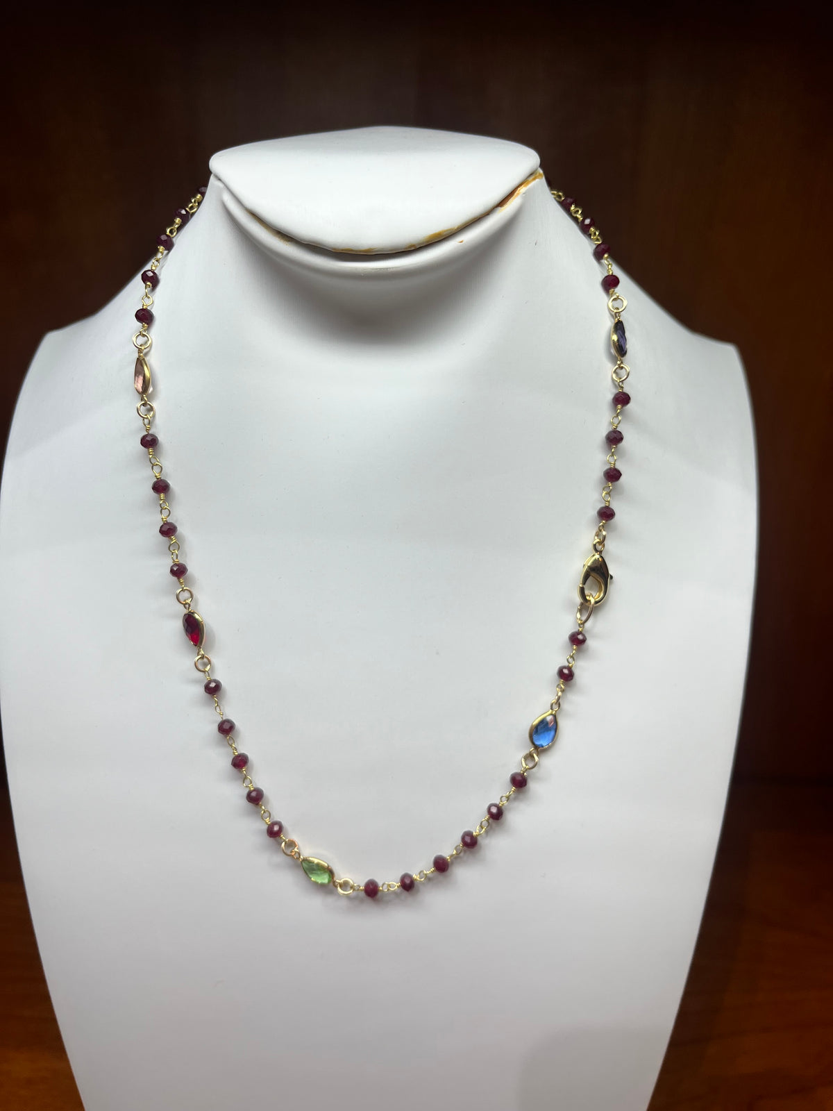 Ruby GG Necklace