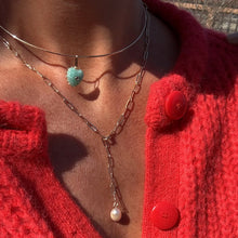 Load image into Gallery viewer, Lea Pearl Lariat Necklace