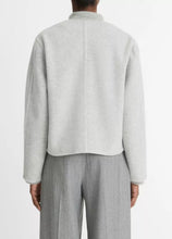 Load image into Gallery viewer, Double Wool Collarless Jacket