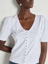 Load image into Gallery viewer, Jen Button Blouse