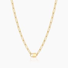 Load image into Gallery viewer, Jessa Lock Necklace