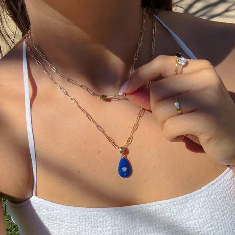 Jessa Lock Necklace