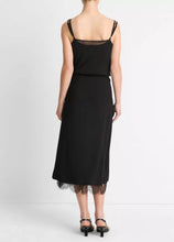 Load image into Gallery viewer, Lace Paneled Straight Skirt