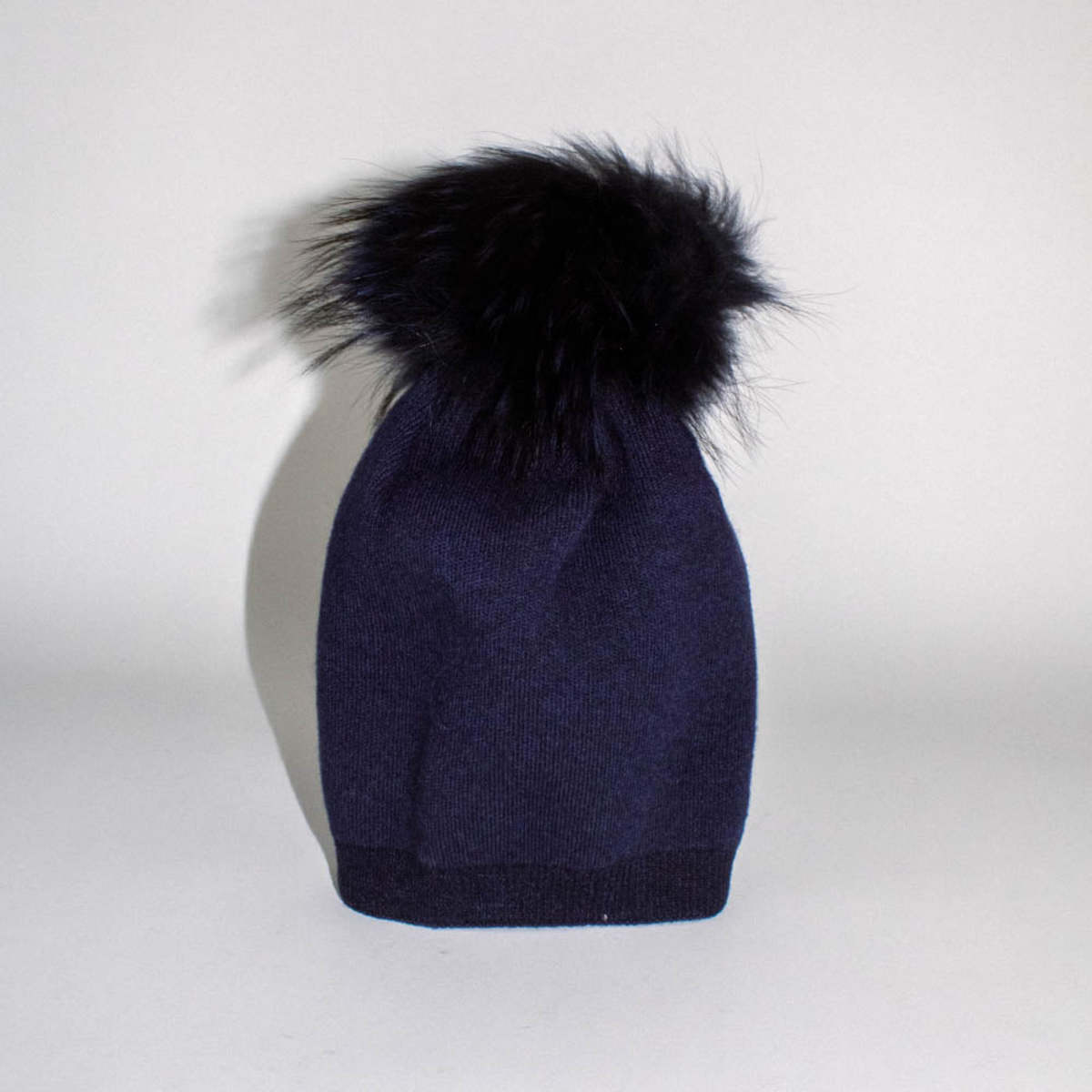 Angora Blend Pom Hat