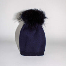 Load image into Gallery viewer, Angora Blend Pom Hat