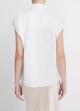 Load image into Gallery viewer, Cap Sleeve Button Down Blouse
