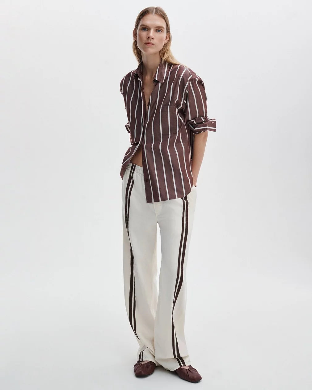 Logan Denim Track Pant