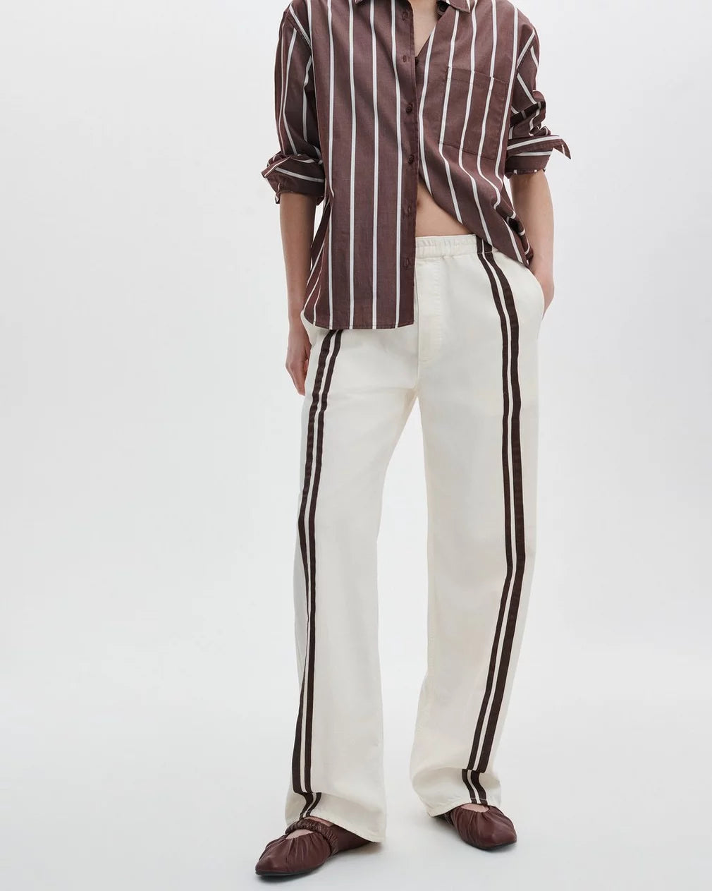 Logan Denim Track Pant