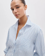 Load image into Gallery viewer, Lucia Striped Poplin Shirt
