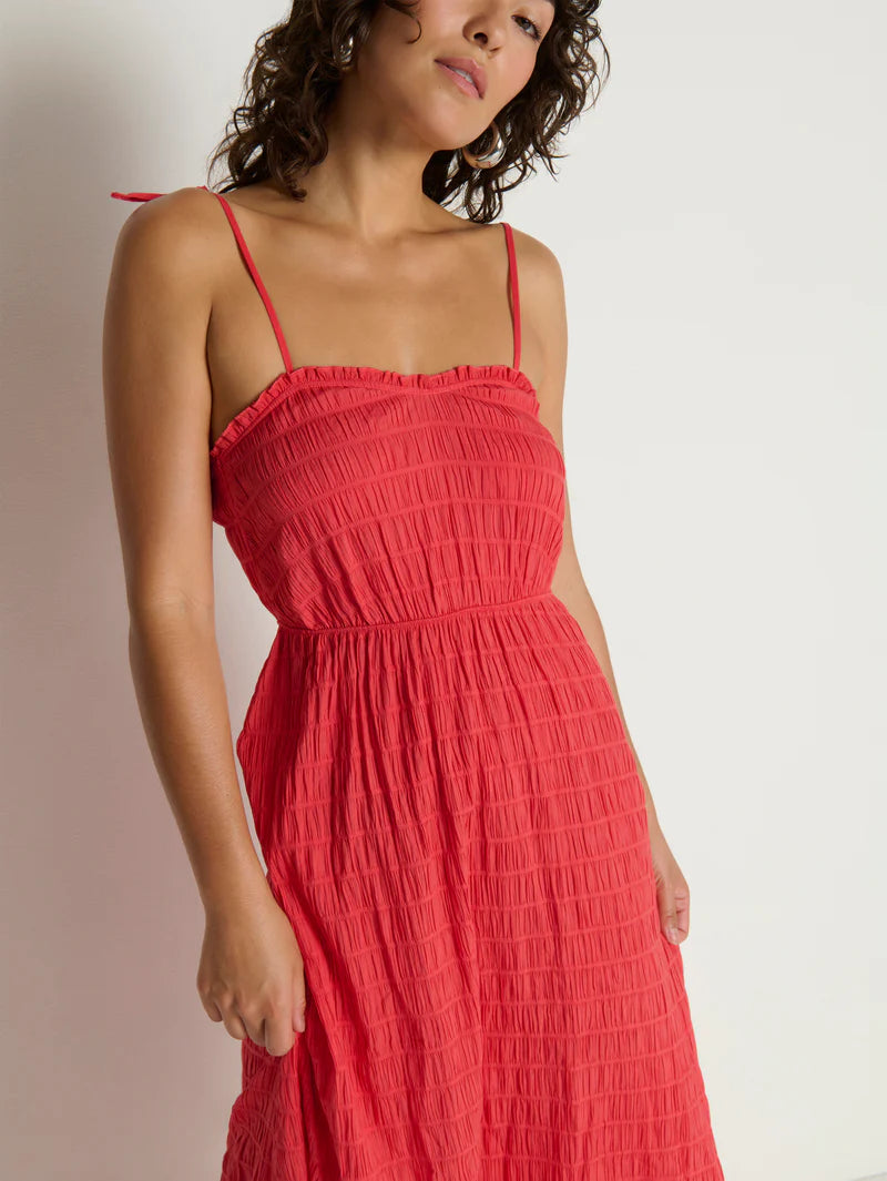 Madeline Tie Midi Dress
