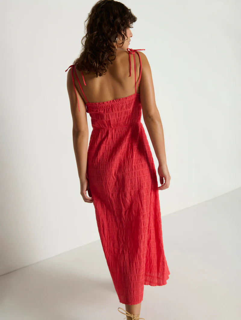Madeline Tie Midi Dress