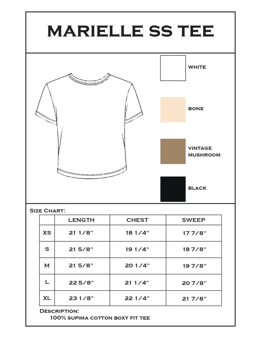 Marielle Classic Tee