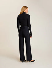 Load image into Gallery viewer, Neoprene CEO Stripe Wide Leg Pant