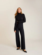 Load image into Gallery viewer, Neoprene CEO Stripe Wide Leg Pant