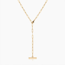 Load image into Gallery viewer, Natalie Toggle Lariat Necklace