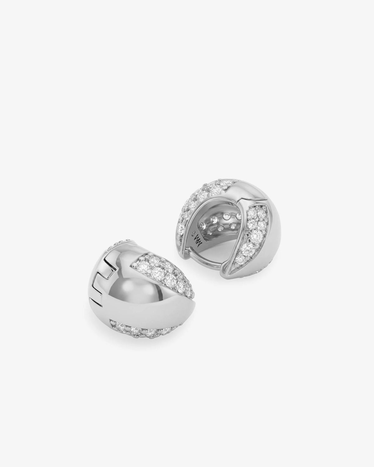Lil' Norah Split Pavé Earrings