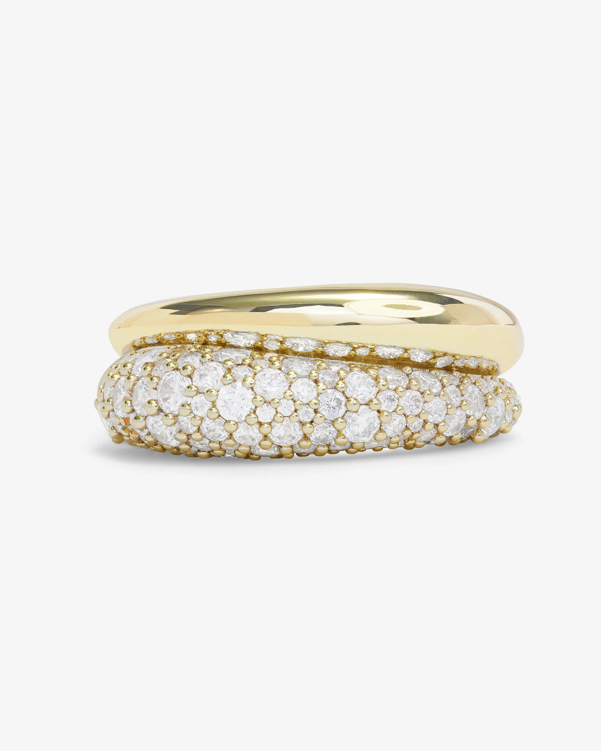 Norah Pavé Double Ring