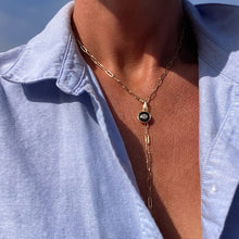 Load image into Gallery viewer, Olivet Black Enamel Charm