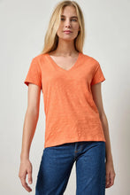 Load image into Gallery viewer, V-Neck Short Sleeve Back Seam