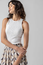 Load image into Gallery viewer, Striped High Neck Tank