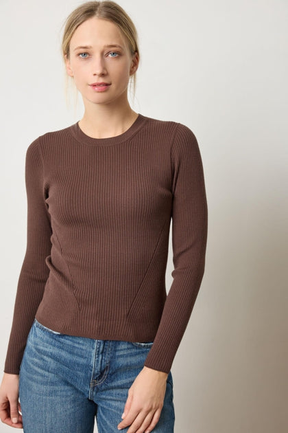Fitted Crewneck Sweater
