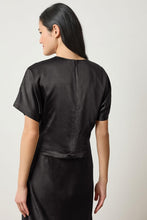 Load image into Gallery viewer, Satin Dolman Short Sleeve