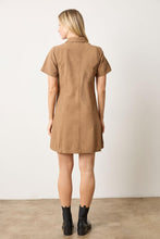 Load image into Gallery viewer, Twill Paneled Shirt Dress
