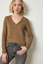 Load image into Gallery viewer, Long Sleeve V-Neck