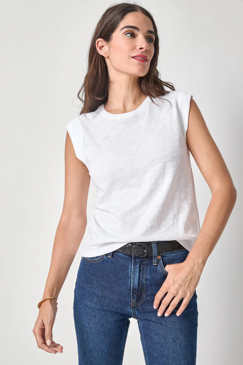 Cap Sleeve Crew