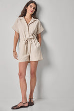 Load image into Gallery viewer, Linen Blend Romper