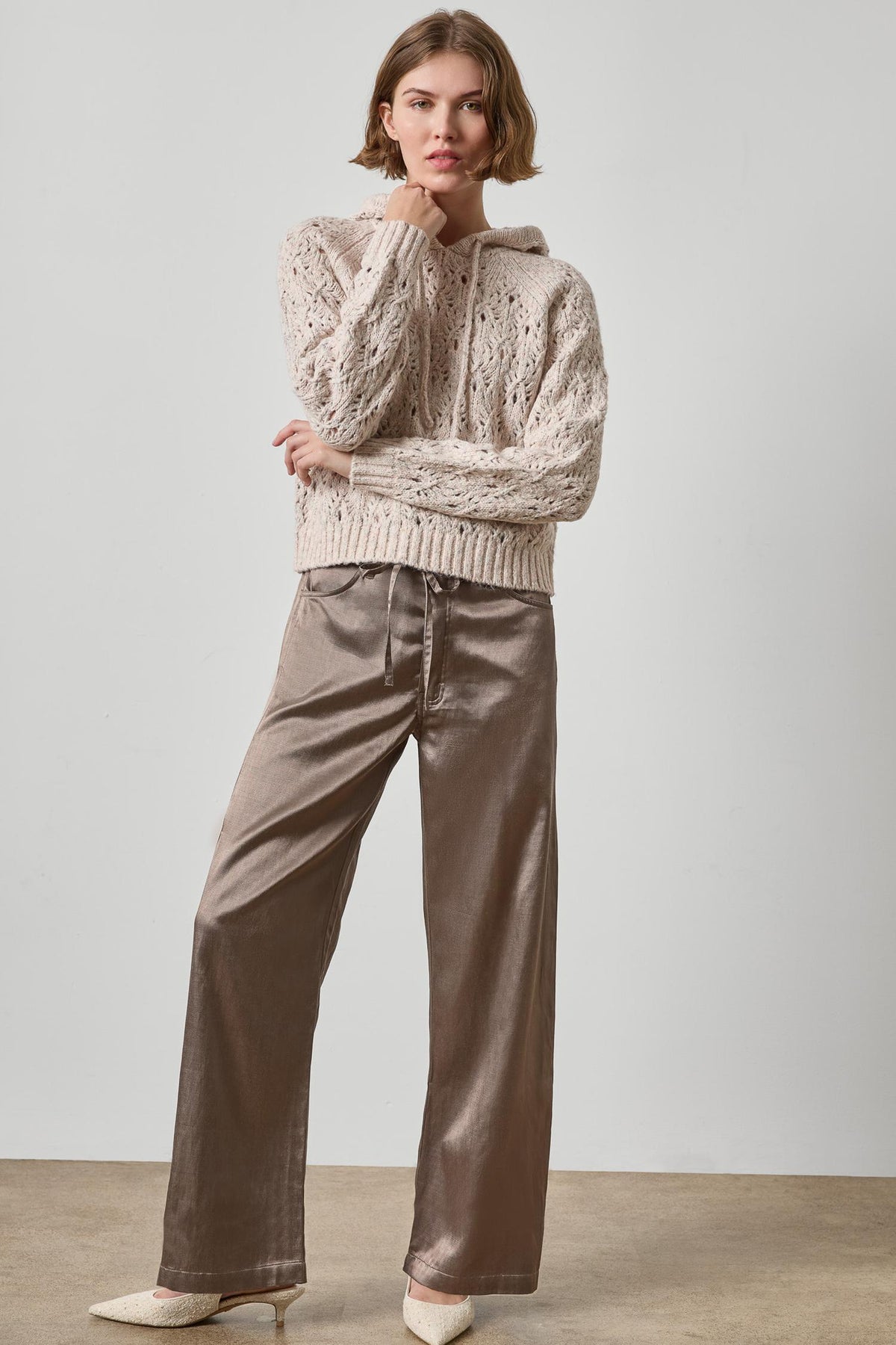 Slub Woven Pant