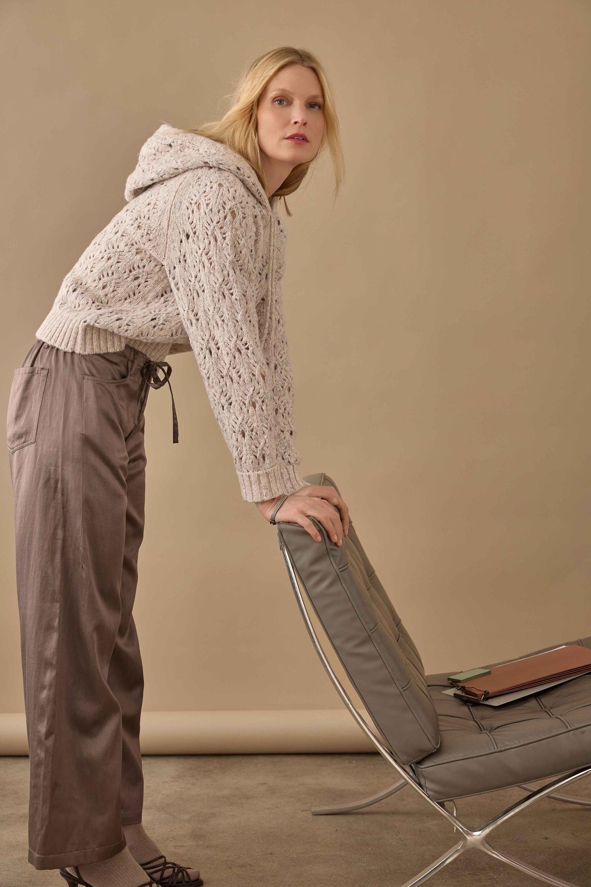 Slub Woven Pant