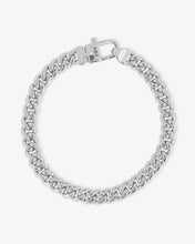 Load image into Gallery viewer, Pave Julian Cuban Chain Bracelet 6.8 mm