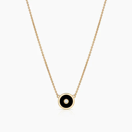 Petite Balia Enamel Necklace