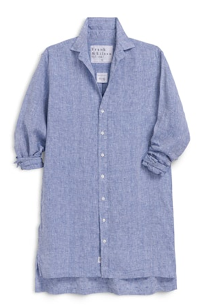 Hunter Step-Hem Shirtdress