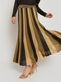 Gala Pleated Skirt
