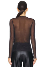 Load image into Gallery viewer, Chic Mesh Crew Neck Long Sleeve