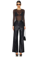 Load image into Gallery viewer, Chic Mesh Crew Neck Long Sleeve