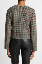 Load image into Gallery viewer, Intarsia Glen Plaid Jacket