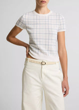 Load image into Gallery viewer, Plaid Cashmere Blend Sweater