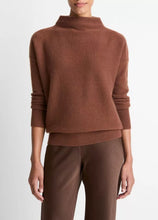 Load image into Gallery viewer, Boiled Cashmere Funnel Neck Pullover