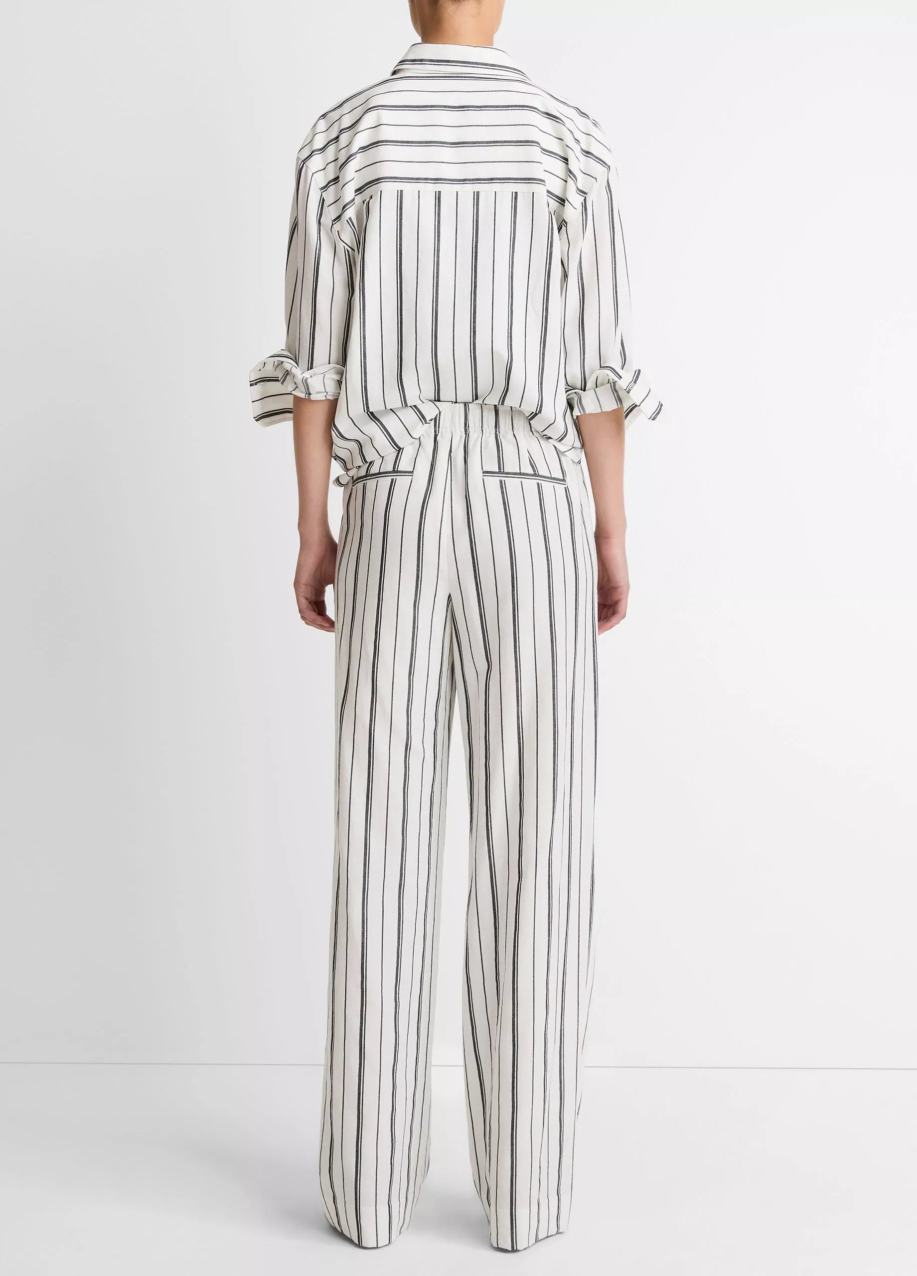 Resort Stripe Pull-On Pant