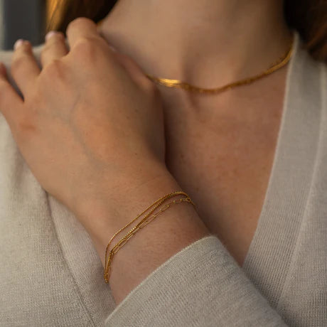 Rosalie Triple Strand Necklace