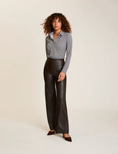 Load image into Gallery viewer, Faux Leather Wide Leg Pant