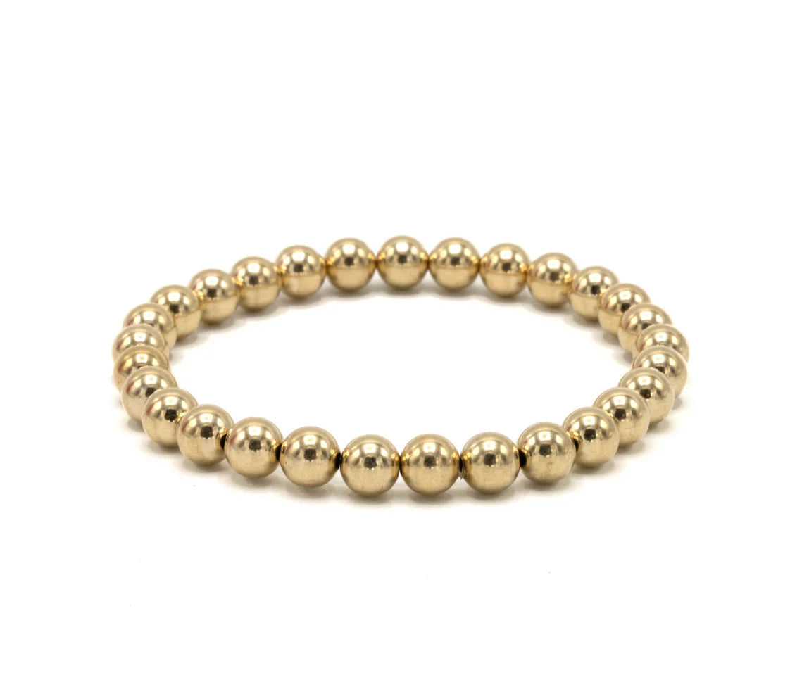 14k Gold Filled Karma Stretch Bracelet